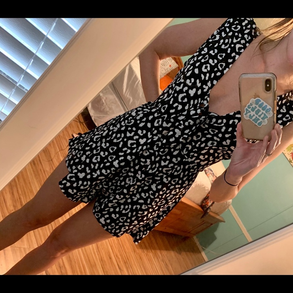 Leopard Romper